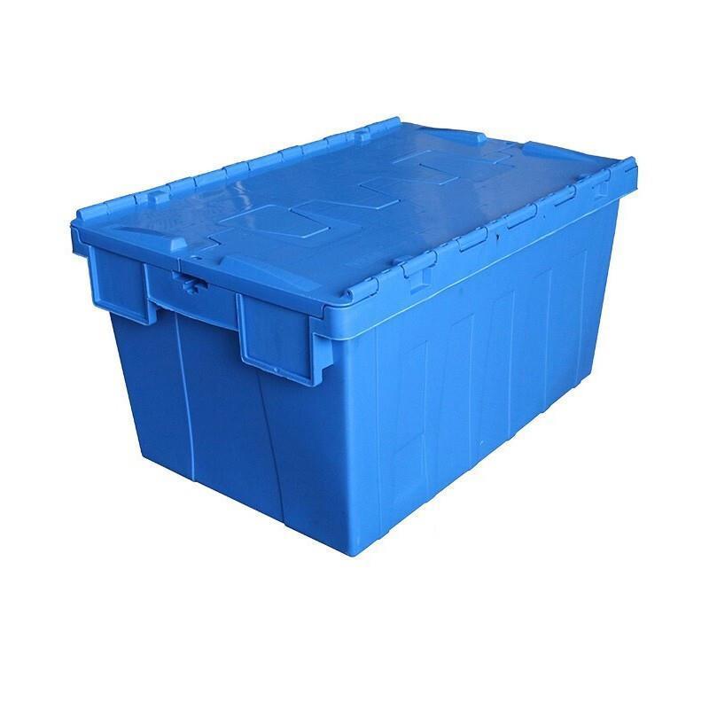 Plastic Turnover Box 760 * 530 * 490mm (thickened With Cover)