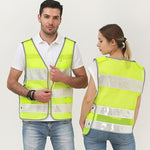 Reflective Vest Traffic And Road Administration Reflective Safety Suit With Button Riding Vest Reflective Vest Reflective Vest