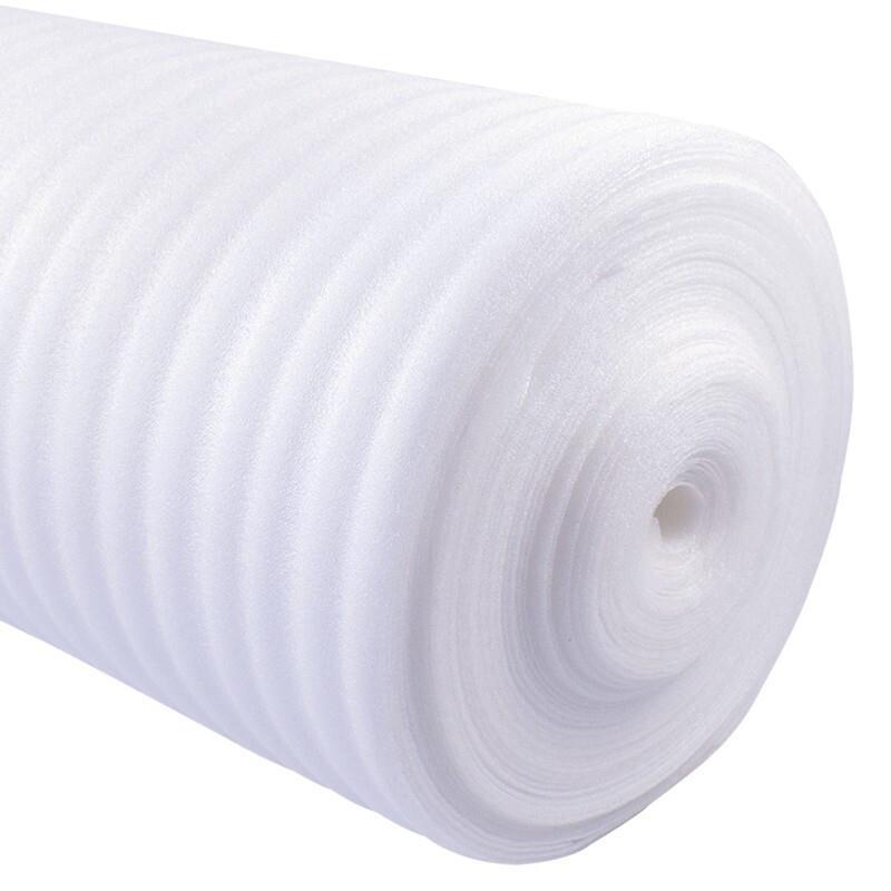 EPE Pearl Cotton Packaging Film Foam Board Thickening Shockproof Coil Packing Material Filling Cushion Flooring Furniture Moistureproof Membrane A1303