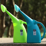Small Elephant Large Capacity Long Nozzle Watering Pot Green Plant Watering Pot Gardening Household 2L Fruit Green (without Shower)