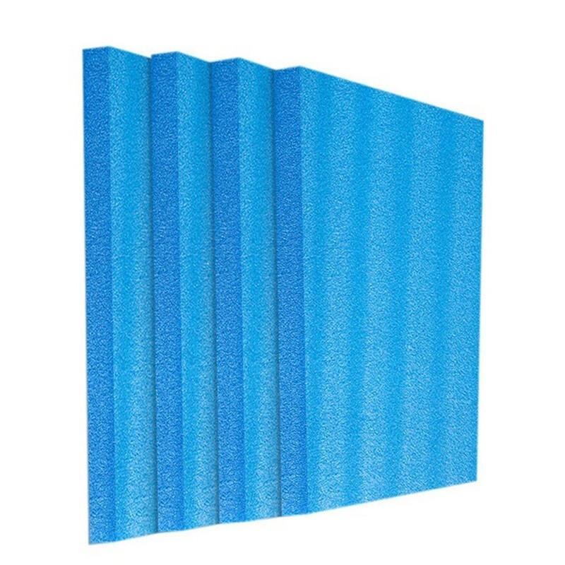 High Density Pearl Cotton Board Blue Width 1 Meters X Long 1 Meters Thick 20mm Foam Board EPE Pearl Cotton Board Hard Courier Express