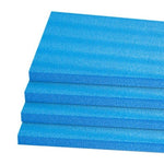 High Density Pearl Cotton Board Blue Width 1 Meters X Long 1 Meters Thick 20mm Foam Board EPE Pearl Cotton Board Hard Courier Express