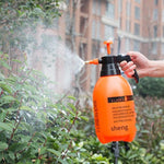 Watering Flower Pot Watering Flower Kettle Horticultural Washing Car Spray Kettle Foam Household Disinfectant Kettle Alcohol Small Watering Pot 2L Thickening Watering Pot Orange Color