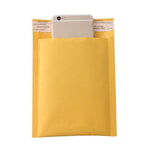 150 Only Kraft Paper Self Sealing Bag, Composite Bubble Envelope, Foam Shockproof Yellow Express Bag 32x32+4cm