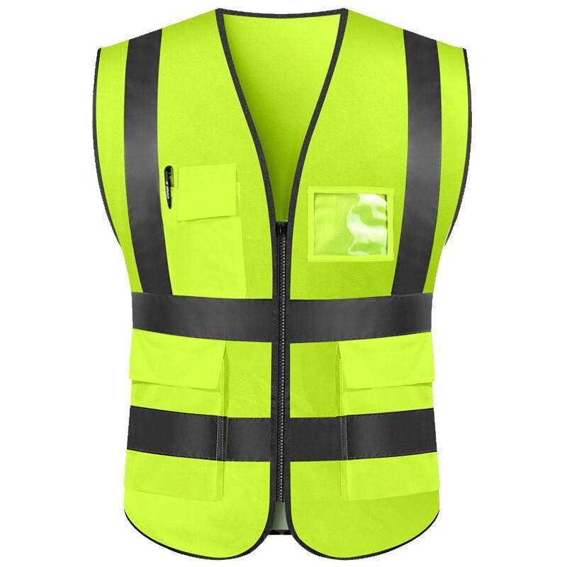 Reflective Vest Reflective High Visibility Safety Vest Perfect for Cycling, Running, Volunteer, Construction