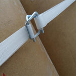 Flexible Polyester Fiber Belt Buckle Ring Steel Wire Buckle Heavy Metal Buckle