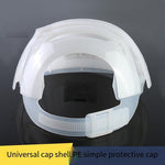 PE Head Anti-Collision Lining Light Milky White Anti-Collision Cap Safety Helmet Workshop With Headband