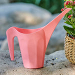 Gardening Watering Pot Watering Pot Household Watering Pot For Flowers And Vegetables Indoor Thickened Plastic Long Mouth Pot Flower Raising Tool 1.2L Pink