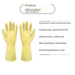 One Pair Of Latex Gloves Free Size