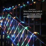 Solar Lamp Household Outdoor Waterproof Super Bright Outdoor Courtyard Landscape Indoor Color Lamp String Lamp With Lighting Remote Control