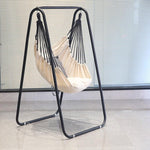 Hanging Basket Rattan Chair Swing Support Net Red Toy Adult Courtyard Coax Baby Hammock Baby Single Cradle Indoor Candy Color [non Main Drawing]