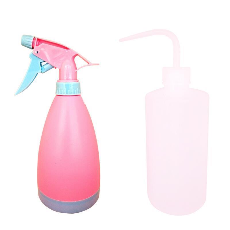 500ml Curved Mouth Pot Curved Mouth Bottle Gardening Indoor Watering Pot Industrial Long Mouth Curved Mouth Extrusion Pot With Scale