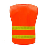 Reflective Vest Safety Reflective Vest For Sanitation Worker Road Construction Traffic Duty Road Administration Work Clothes