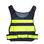 Black Mesh Reflective Vest Safety Clothes Travel Safety Warning Green Clothes Reflective Vest for Outdoor Working