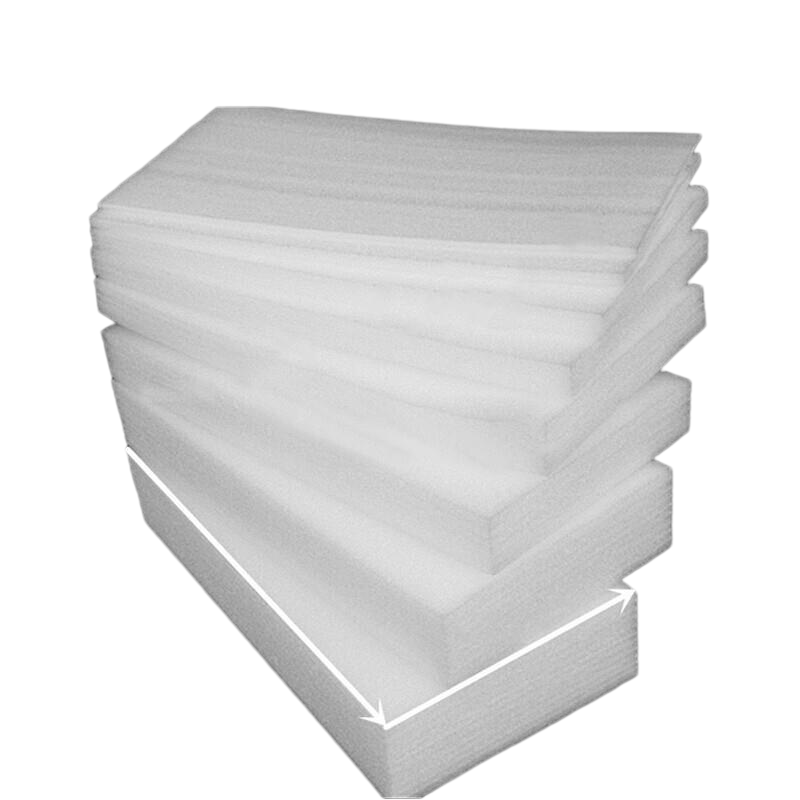 100cm*200cm*0.5cm Pearl Cotton Board Anti Foam Board Pearl Cotton Baling Sponge EPE Sheet Shockproof Packing Cotton Board