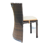 Light Gray Balcony Small Tables And Chairs Rattan Chairs Three Piece Set Outdoor Leisure Tables And Chairs Indoor Tea Tables And Chairs Combination [upgraded Aluminum Alloy, Round Table Diameter 68, With Cushion And Pillow]