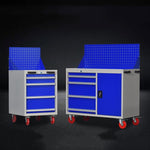 Heavy Mobile Tool Cart Multifunctional Tool Cabinet Workshop Auto Repair Toolbox Drawer Type Maintenance Tool Cabinet Four Extraction Tool Cart 855 * 566 * 600mm