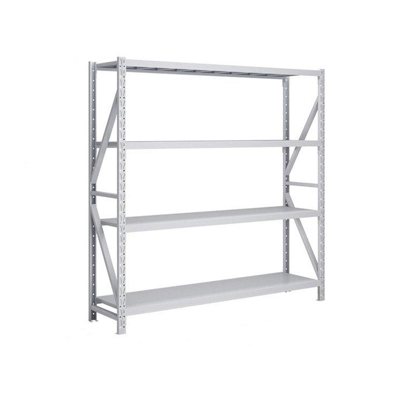 Storage Rack Light White 2000 * 500 * 2000mm Multi-layer Storage Rack Steel Storage Rack Display Rack Four Layer Main Rack