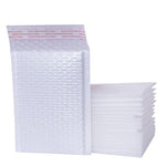 62 Pieces White Matte Film Bubble Bag Pearl Film Envelope Express Bag Waterproof Bag Envelope Bag 35 * 48 + 4cm