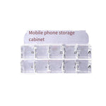 10 Cabinet Door Storage Cabinet Factory Mobile Phone Storage Box Transparent Kindling Box
