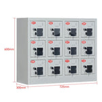 12 Acrylic Doors And Windows Mobile Phone Charging Cabinet, Hotel Interphone Cabinet