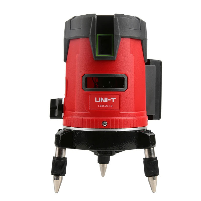 UNI-T 5 Lines Laser level Green Light Professional Self Leveling Laser Measuring Leveler Laser Level Meter/Cross Marking Meter/Room Measuring Meter