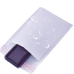 72 Pieces White Matte Film Bubble Bag Pearl Film Envelope Express Bag Waterproof Bag Envelope Bag 35 * 42 + 4cm