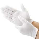 White Gloves Etiquette Gloves Stationery Gloves 12 Pairs Of Thin Cotton Driving Gloves Driver Antiskid Reception Review Performance Student Flag Raising Plate Bead Work Labor Protection White Gloves [12 Pairs] Etiquette Gloves Stationery Gloves Driver