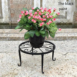 Flower Rack European Iron Small Flower Rack Living Room Balcony Single-layer Flower Pot Rack Modern Simple Floor Type Bonsai Rack Green Pineapple Fleshy Small Flower Rack Bonsai Rack White [one Is Not Sent, Two Are Taken]