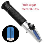 Hand Held Refractometer Sugar Meter Fruit Sugar Meter Sugar Meter High Precision Sweetness Meter