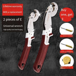 Multi-functional Quick Open Spanner Open End Pipe Pliers Labor Saving Movable Spanner Household Set Industrial (Range Of Use: 6-24 mm)