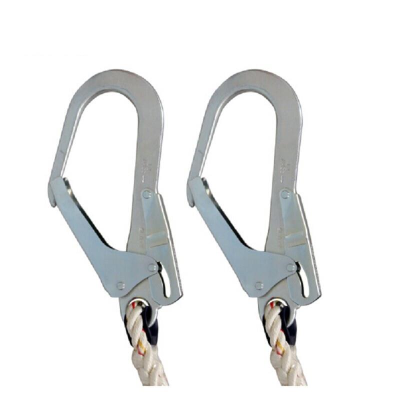 Safety Rope Kaibit Self-locking Hook Aerial Work Anti Falling Double Hook Damping Connecting Rope