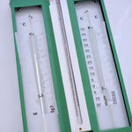 Dry and wet bulb thermometer Iron Shell Thermohygrometer Textile Warehouse