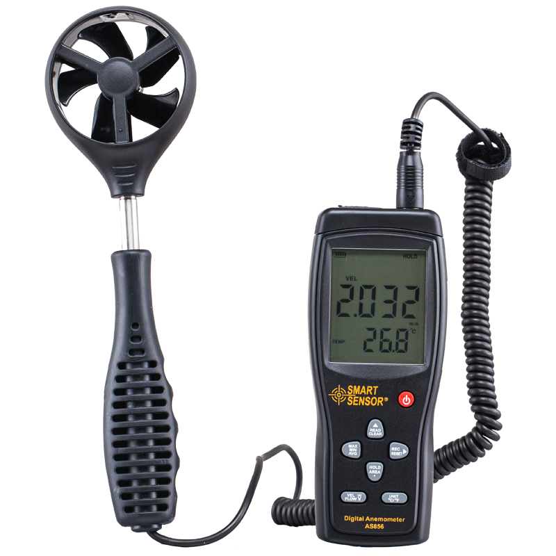 Split Portable Wind Temperature And Volume Wind Level Anemometer Wind Speed Test Instrument Anemometer