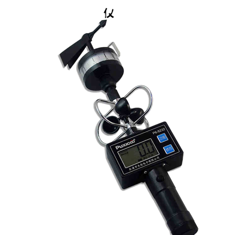 Wind Direction Measuring Instrument Wind Direction Anemometer Light Wind Meter Anemometer Wind Cup Anemometer With Wind Level Factory Sales Official Standard