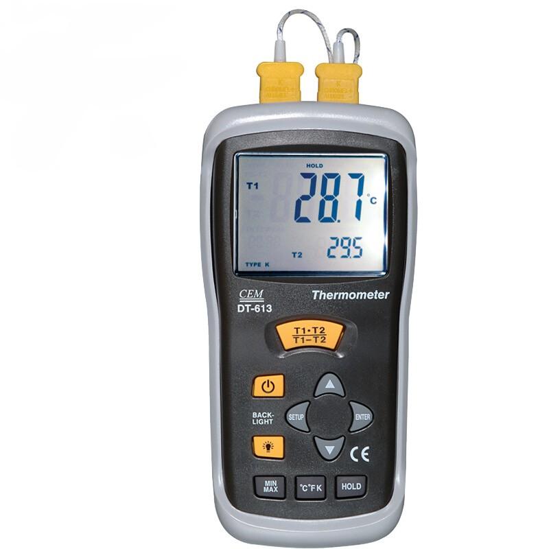 Thermometer Dual Probe Thermocouple Thermometer Dual Channel
