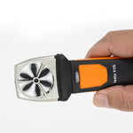 Wireless Bluetooth Mini Vane Wheel Anemometer Hand Held Probe Anemometer