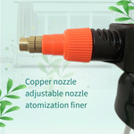 Spray Kettle 84 Disinfectant Alcohol Watering Flower Pot Manual Pressure Type Small Sprayer Electric Kettle 2L Of Orange Spot