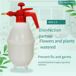 Spray Kettle 84 Disinfectant Alcohol Watering Flower Pot Manual Pressure Type Small Sprayer Electric Kettle 2L Of Orange Spot
