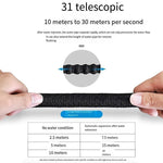 Double High Pressure Car Washing Water Gun Pressurization Nozzle Magic Telescopic Soft Pipe All Metal Household Car Washing Artifact Can Be Used For Garden Watering Multifunctional 10m Telescopic Water Pipe [water Injection 30m]