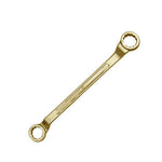 17x19mm Explosion Proof Aluminum Bronze Groove Double End Box Wrench