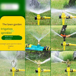 20PCS Agriculture Landscaping Spray Copper Atomizing Sprinkler Lawn Cooling Sprinkl Irrigation Rocker Sprayer Rotation 360 Degree Automatic Watering Device