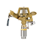 Agricultural Rocker Nozzle Automatic Rotation Lawn Greening 360 Degree Garden Sprinkler Irrigation Sprinkler Watering Artifact 4-minute Alloy