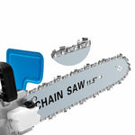ECVV Angle Grinder with Chainsaw Refit set 11.5Inch Chain Saw Converter Bracket for 100mm/115mm Angle Grinder for Woodworking Lumberjack Pruning Saw