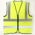 Reflective Vest Fluorescent Yellow High Visibility Safety Vest