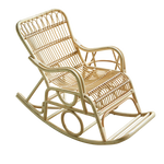 Rattan Rocking Chair Household Balcony Adult Rattan Chair Shinto Elderly Leisure Chair Reclining Chair