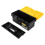 Deli 10 Pieces Reinforced Plastic Toolbox 14" Tool Box Toolkit DL-TC240