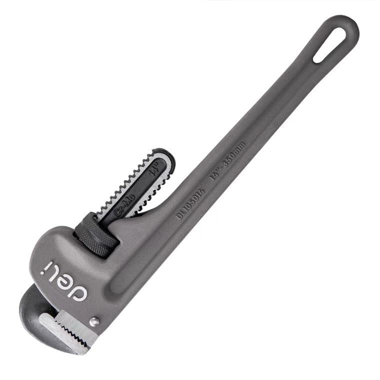 Deli 10 Pieces Stillson Wrench 12" Aluminium Alloy Pipe Tongs DL105012