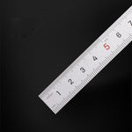 Deli 50 Pieces Straight Steel Ruler 200mm Rulers DL8020