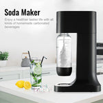 IBAMA Sparkling Water Maker Soda Drink Carbonated Water Machine Easy Fizzy Beverage for Home/Office/Party, (Carbonator Not Included)